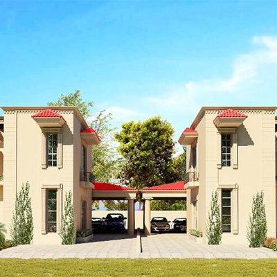 Classic Duplex House Elevation 120 x 150 4 Kanal 2 Floors