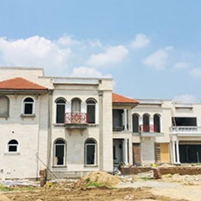 45000 sq. ft House Construction at Lake City